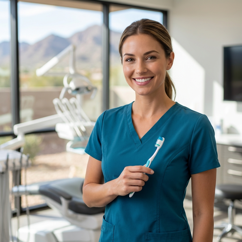 Friendly Dental Hygienist